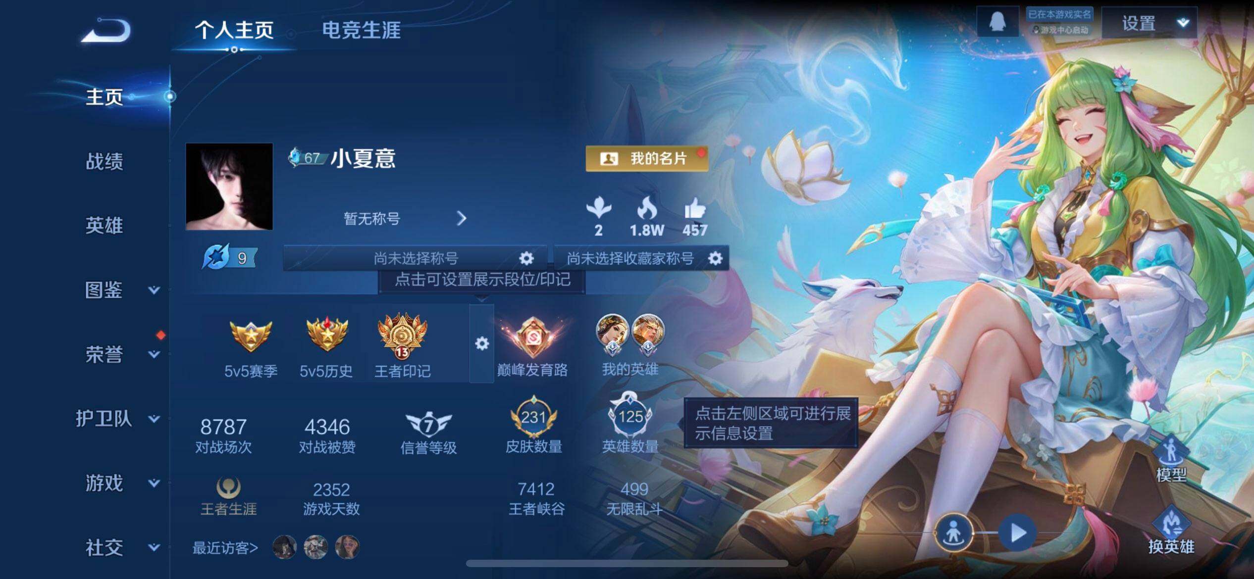 WZQM3479435王者荣耀账号详情图3