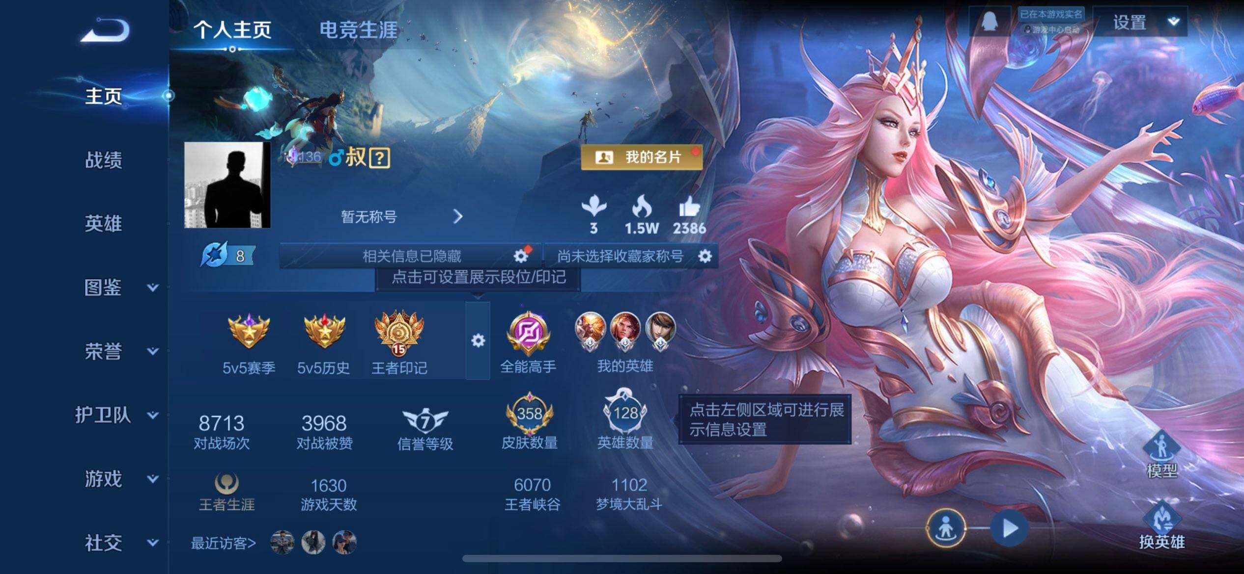 WZQM3479434王者荣耀账号详情图3