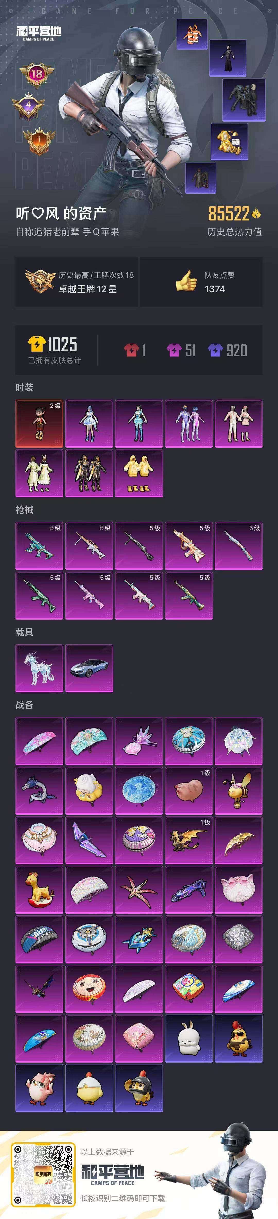 HPQM3451978和平精英账号详情图24