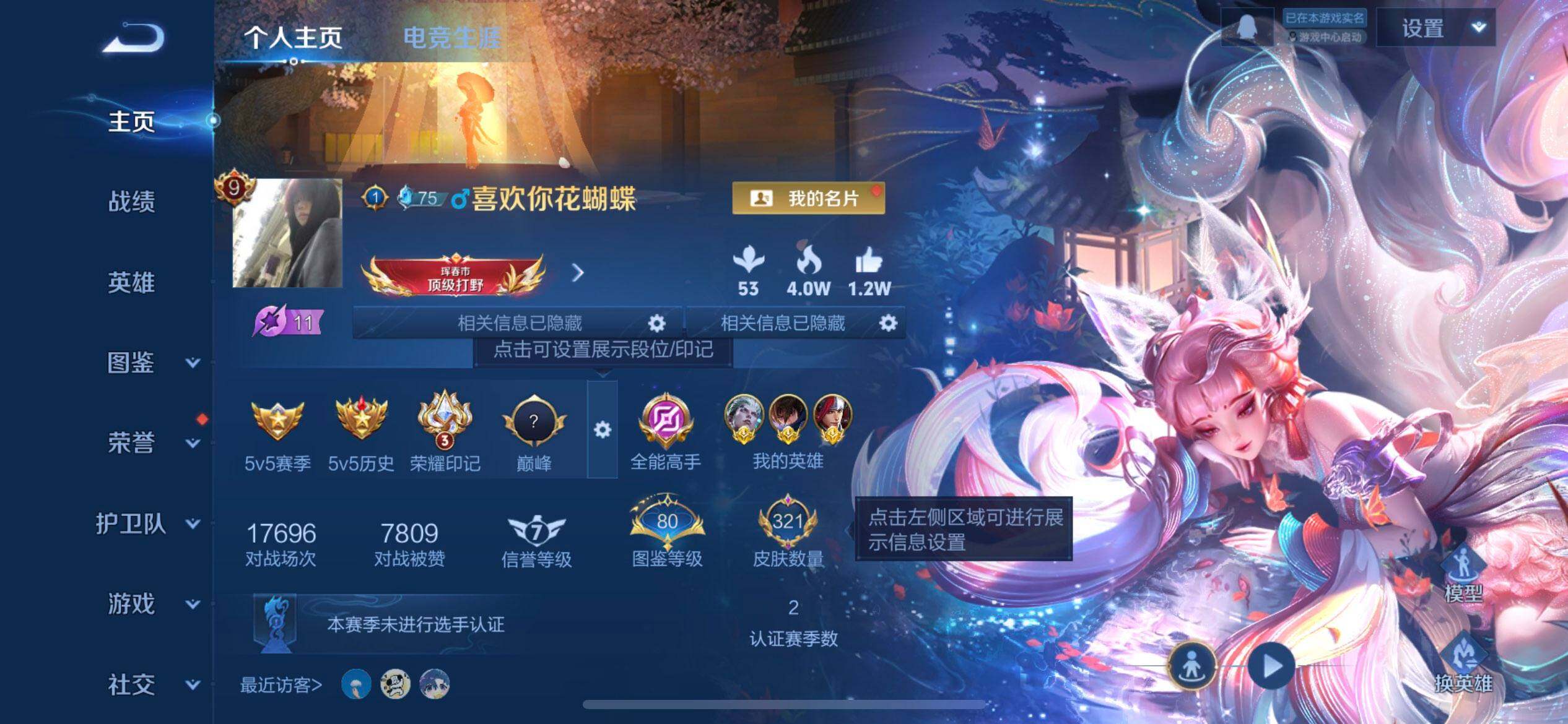 WZQM3479460王者荣耀账号详情图3