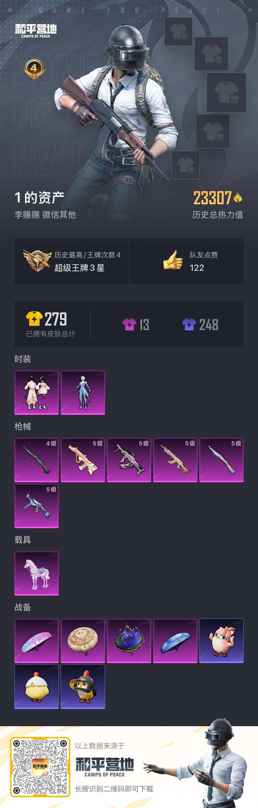 HPCMW3452067和平精英账号详情图17