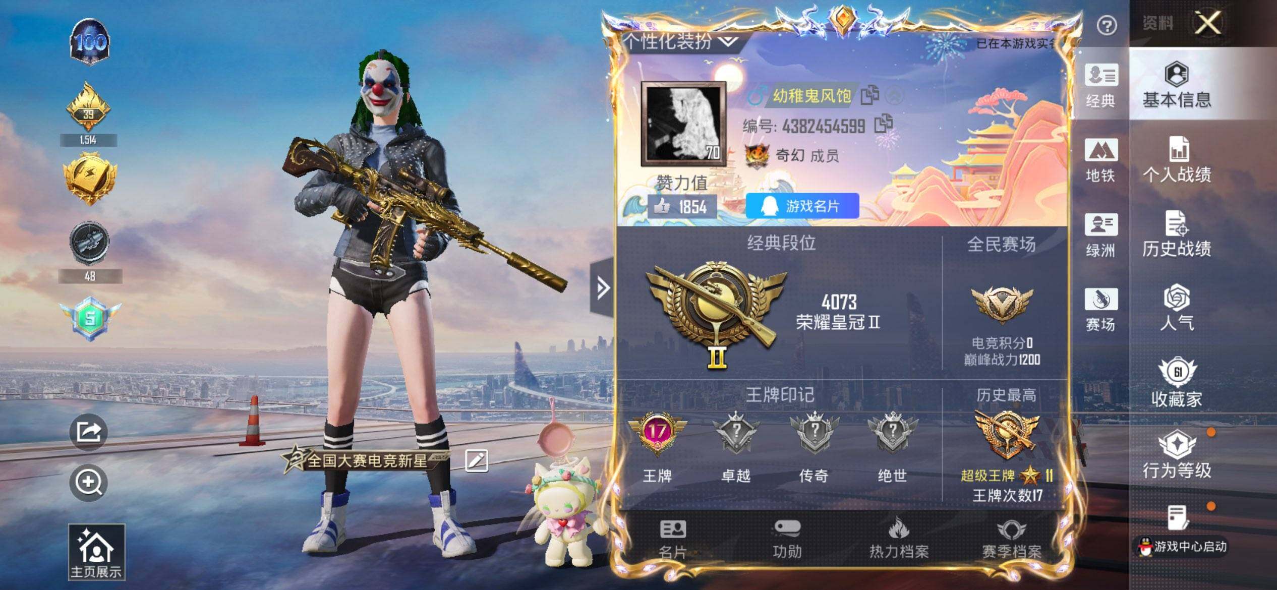 HPCMW3452106和平精英账号详情图2