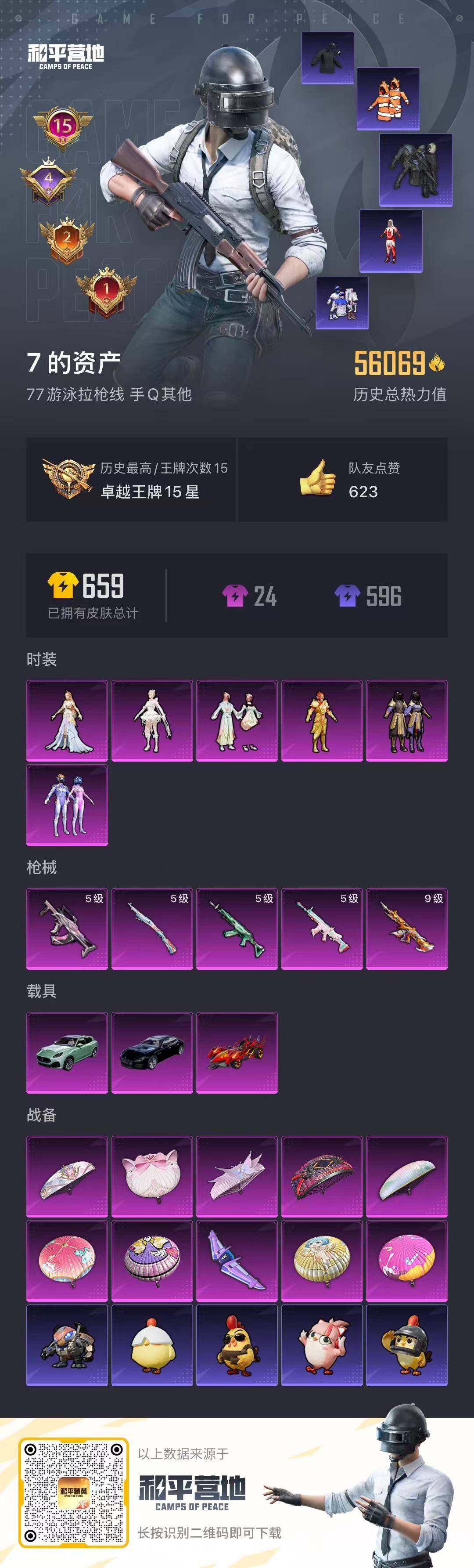 HPCMW3452171和平精英账号详情图18 HPCMW3452171和平精英账号详情图18