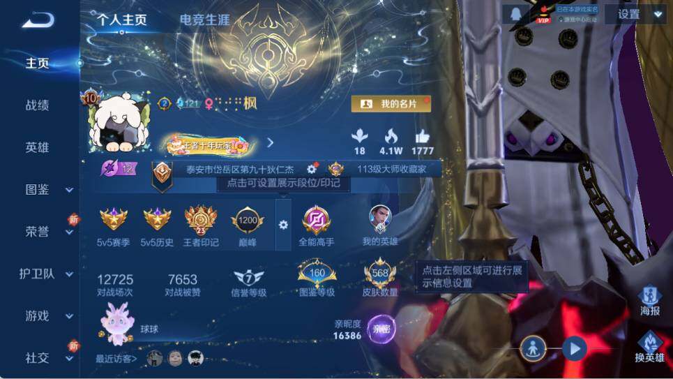 WZ033476826王者荣耀账号详情图16