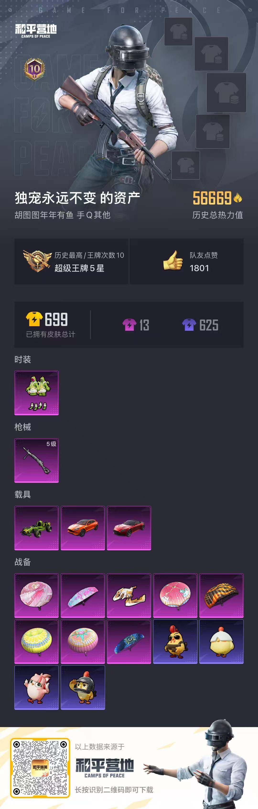 HPCMW3454610和平精英账号详情图6