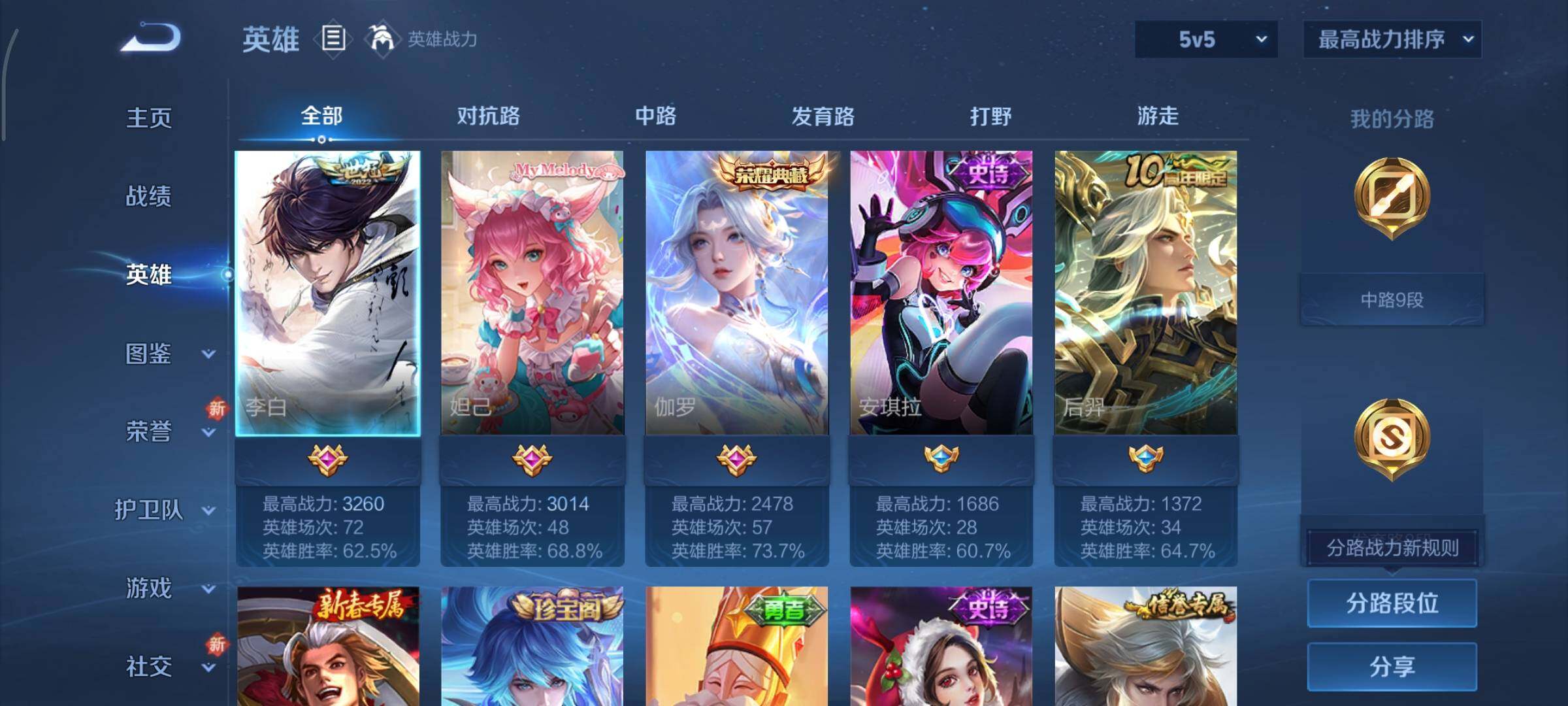 WZCMY3479472王者荣耀账号详情图3