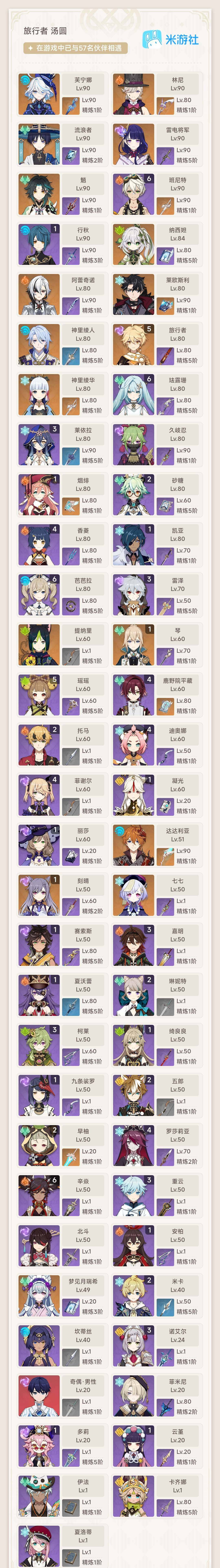 YSEY317159原神账号详情图4