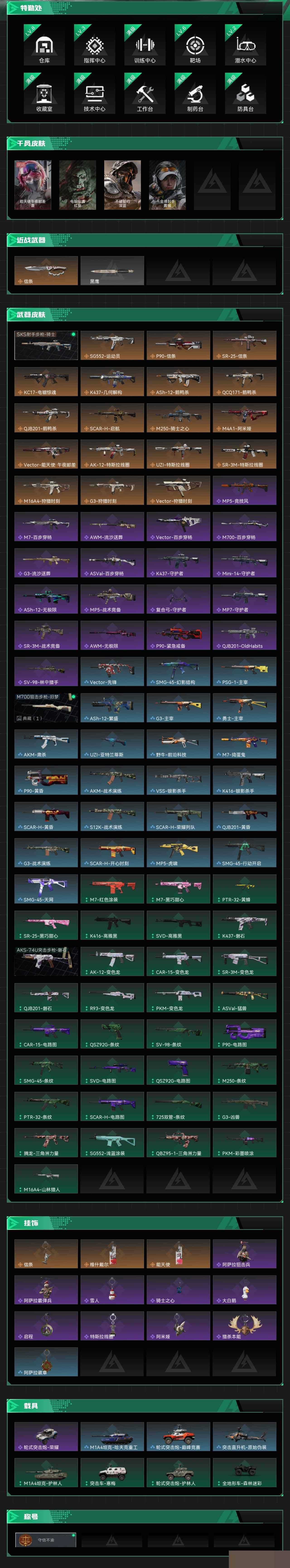 SJZCMW3102382三角洲行动账号详情图4