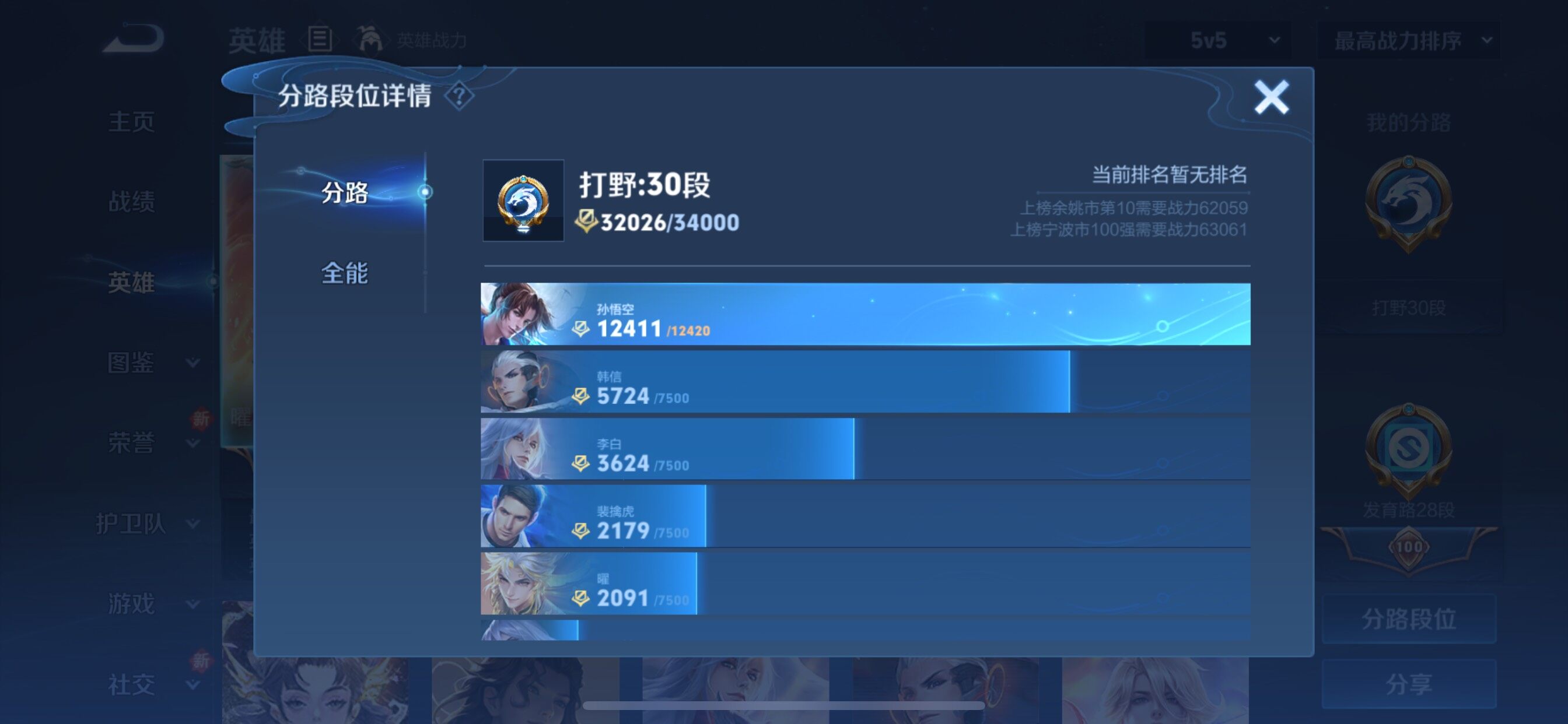 WZCMY3479362王者荣耀账号详情图4