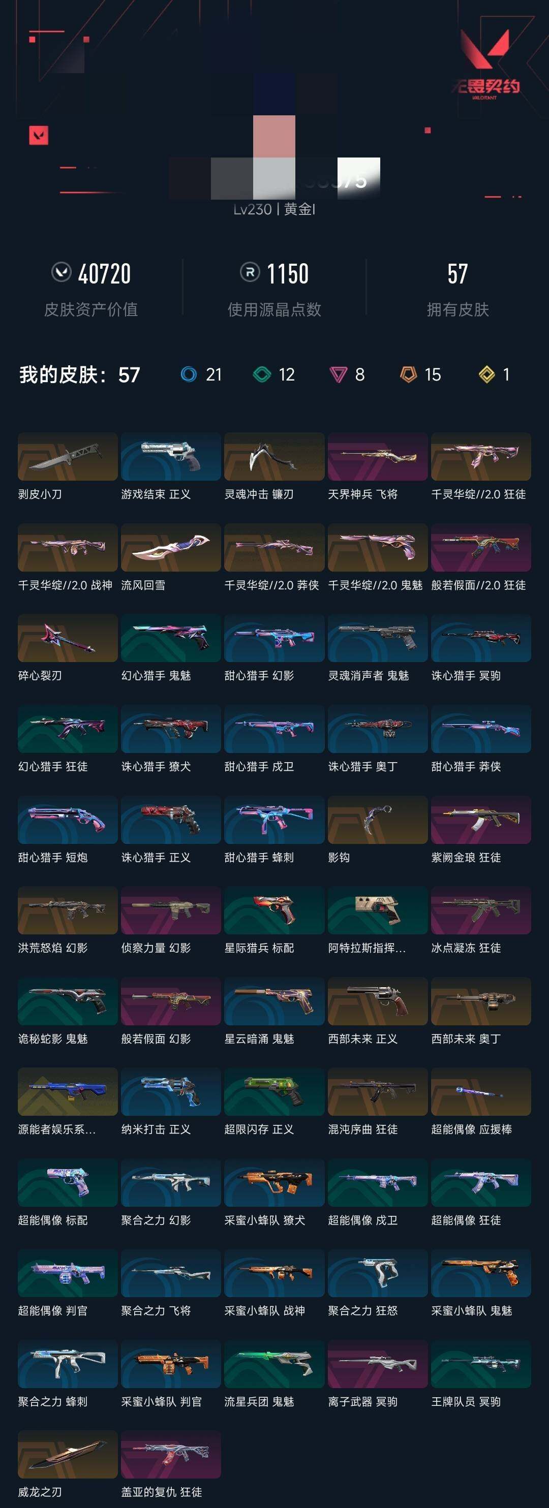 WWQQM333377无畏契约账号详情图19