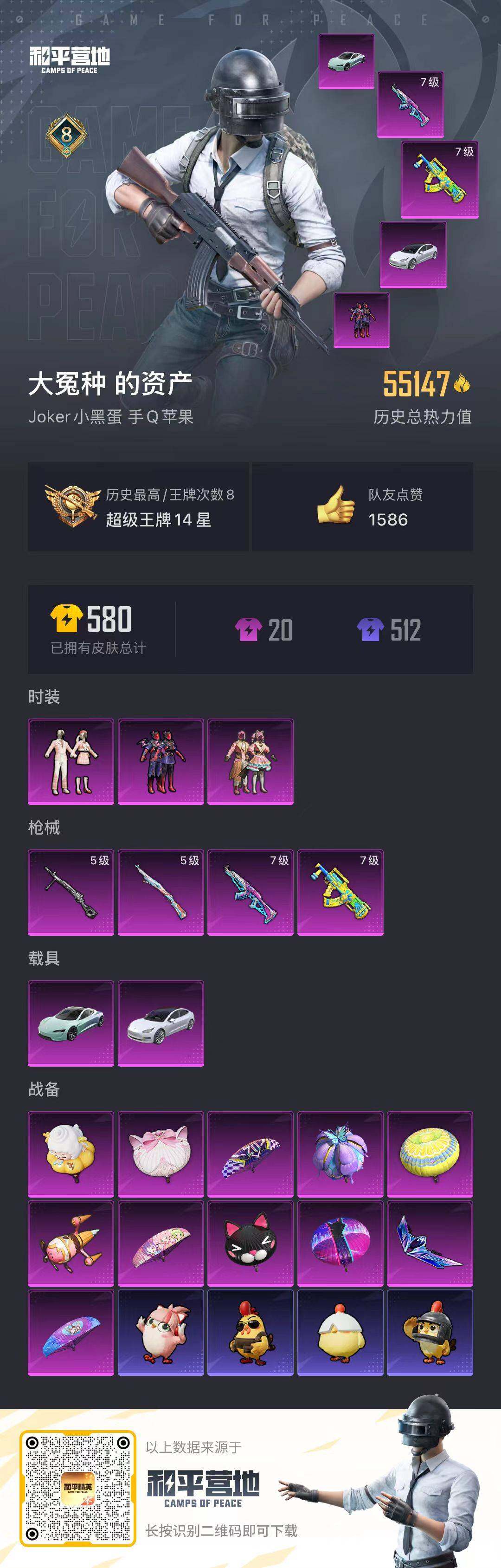 HPCMW3453455和平精英账号详情图15