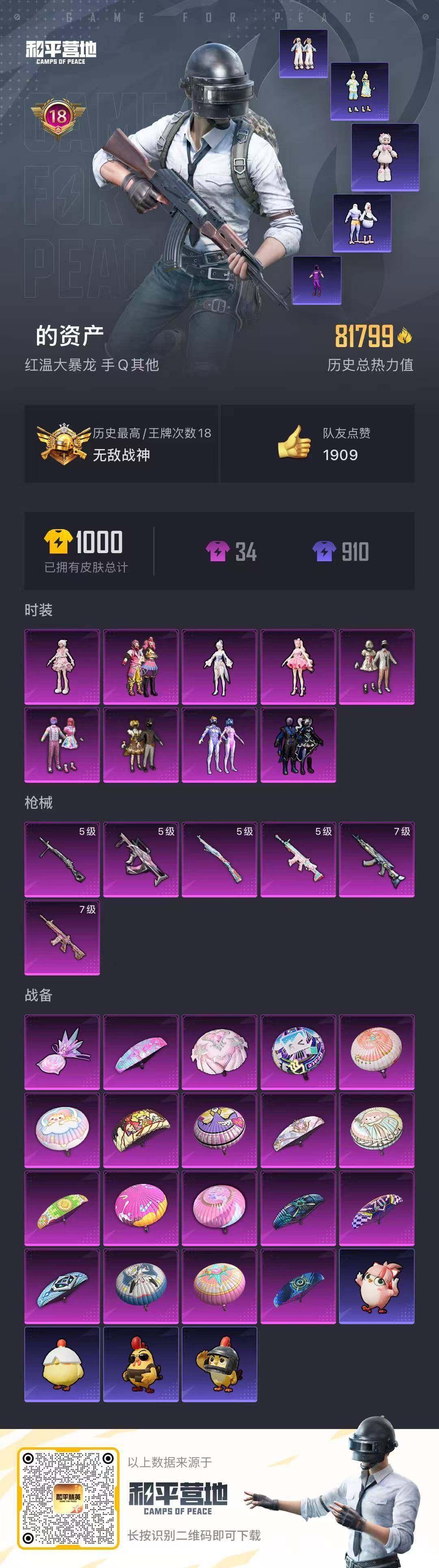 HPQM3453108和平精英账号详情图25