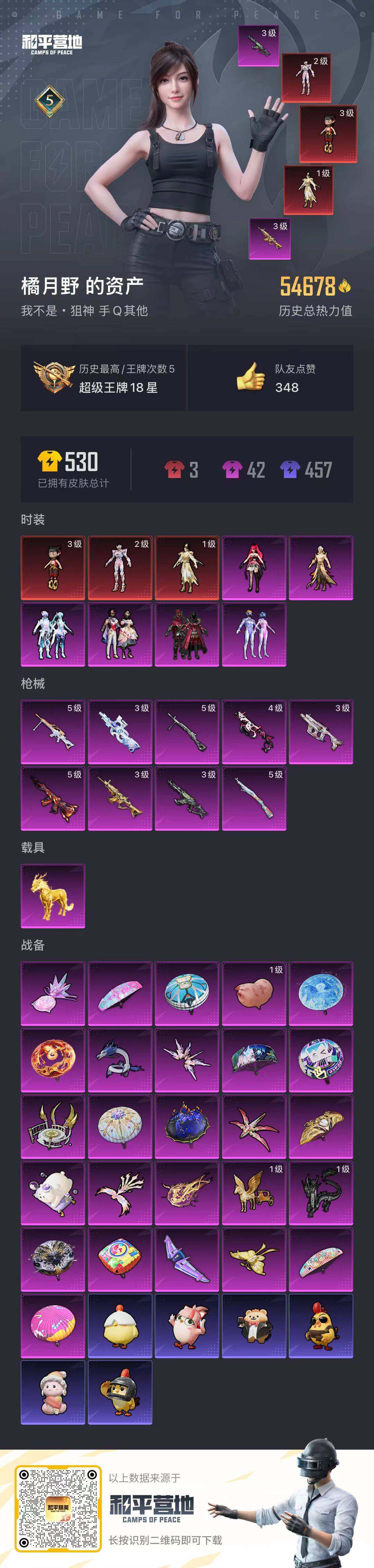 HPQM3453118和平精英账号详情图26 HPQM3453118和平精英账号详情图26