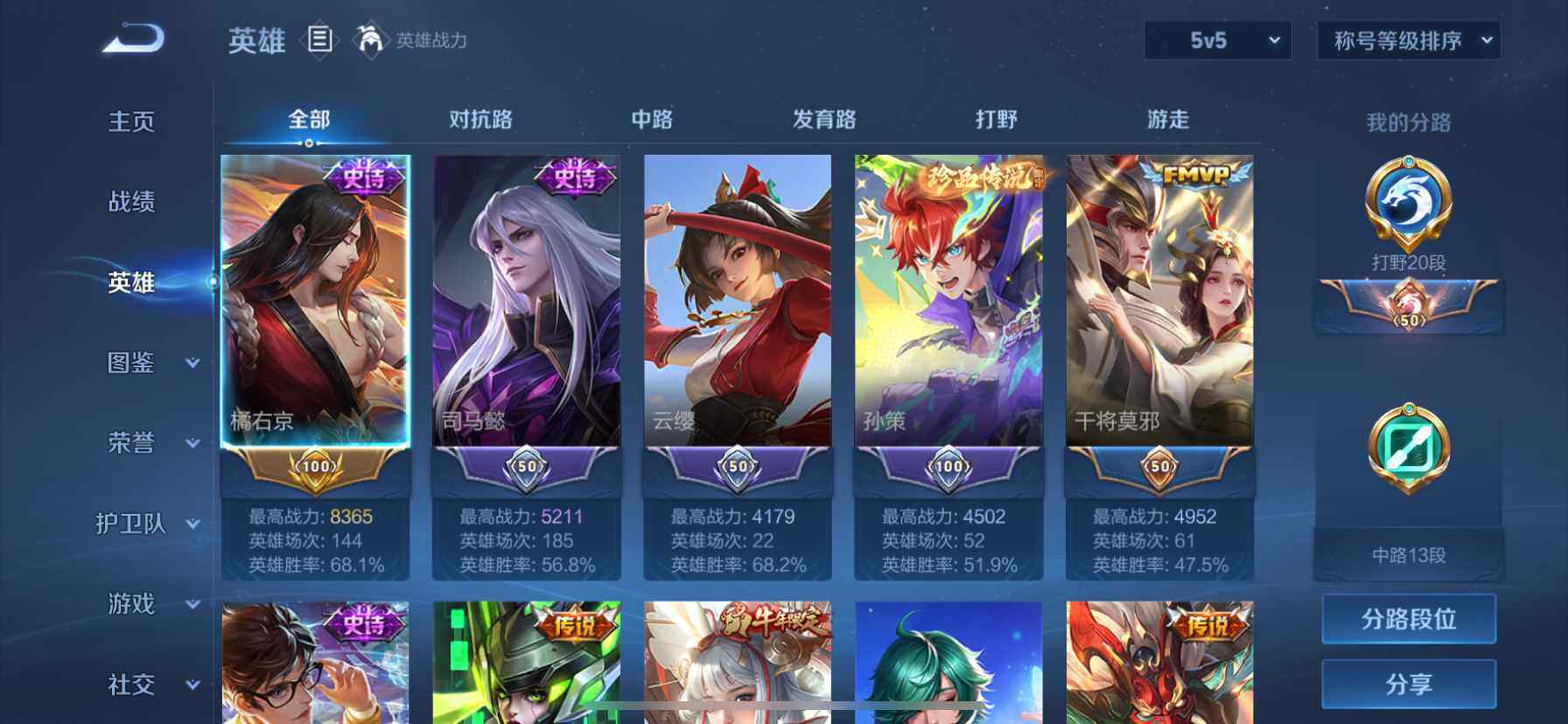 WZDN3477563王者荣耀账号详情图6