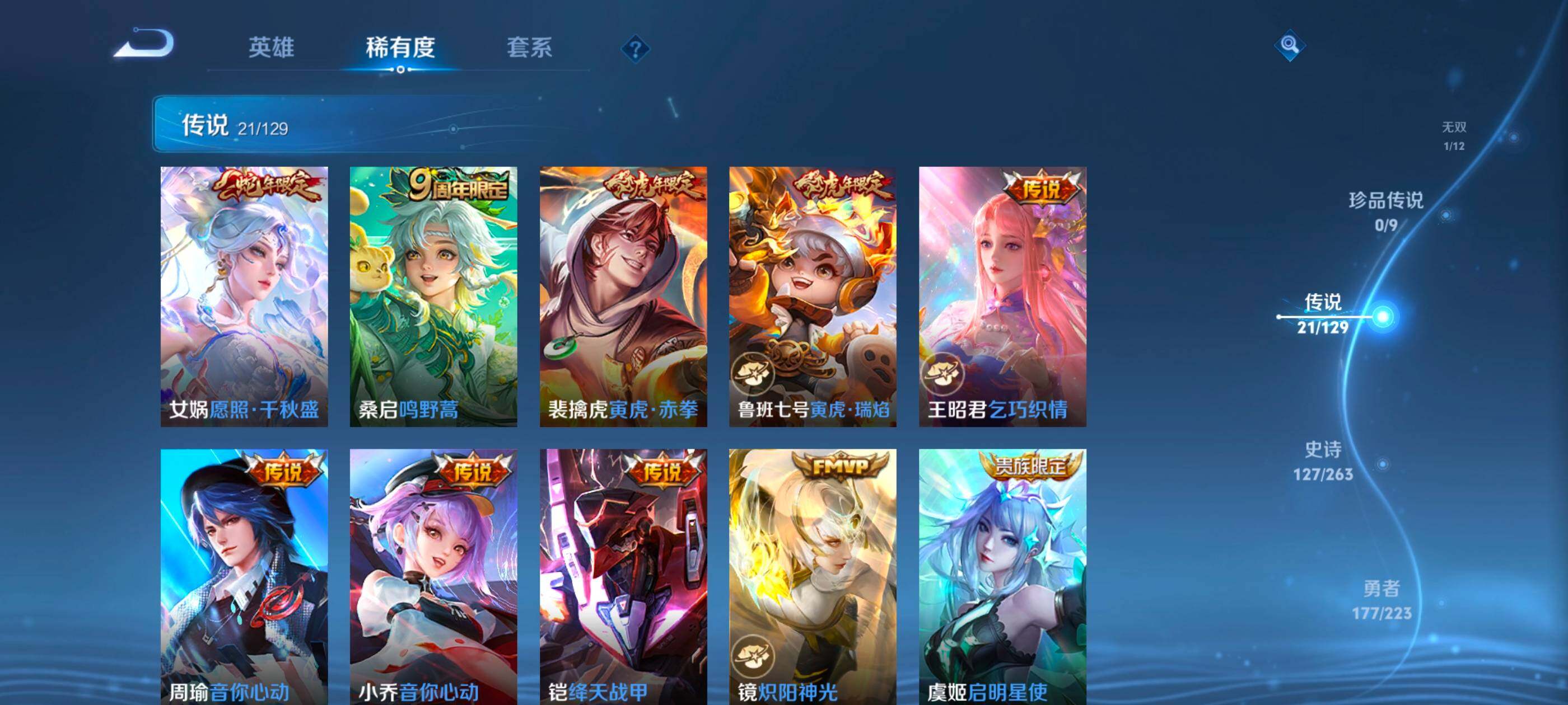 WZDN3477564王者荣耀账号详情图8