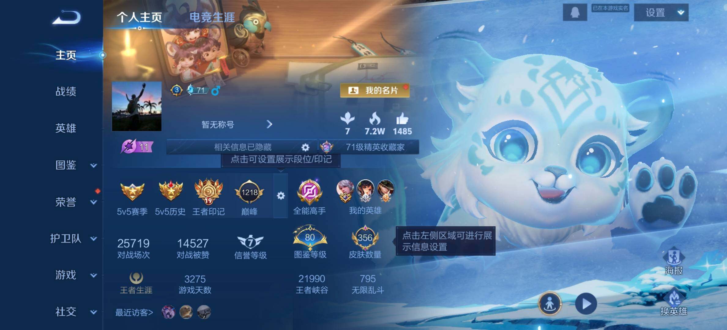 WZQM3477768王者荣耀账号详情图3