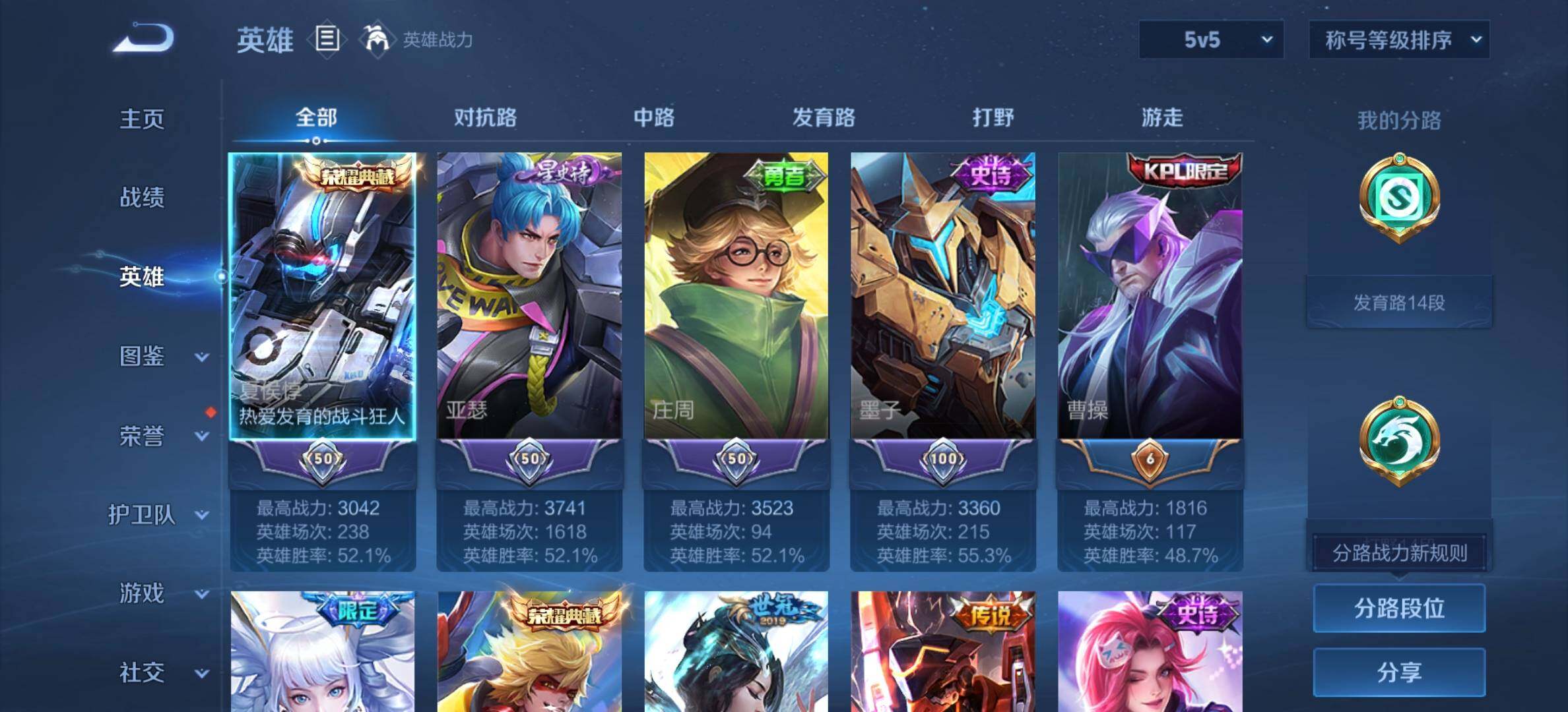 WZDN3477610王者荣耀账号详情图7