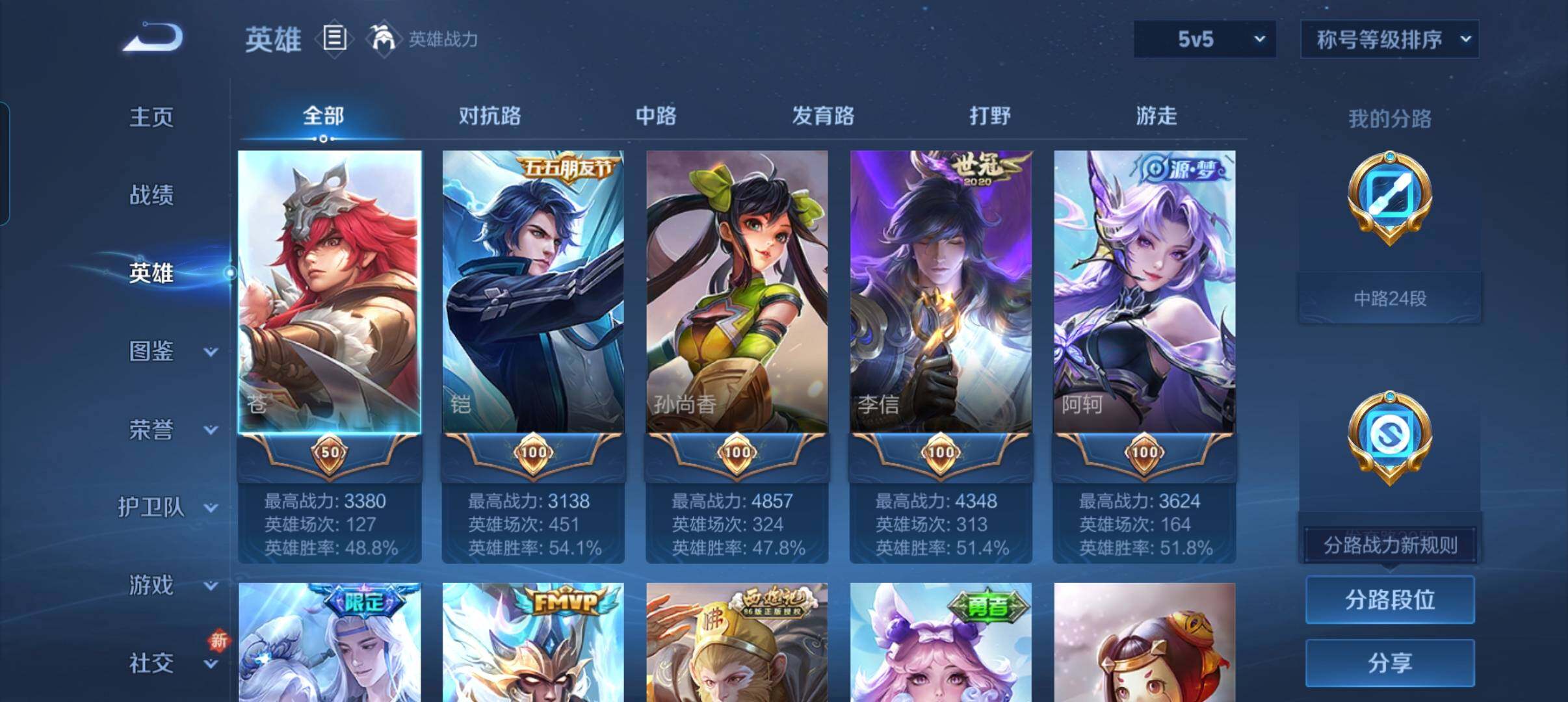 WZCMW42125王者荣耀账号详情图20