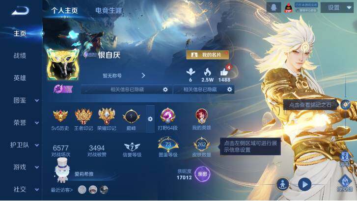 WZ033479825王者荣耀账号详情图8