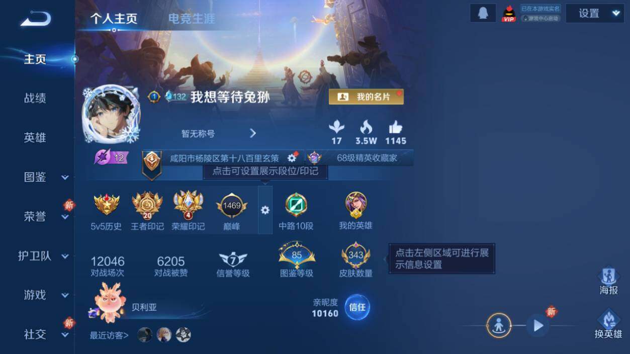 WZCMW464421王者荣耀账号详情图8