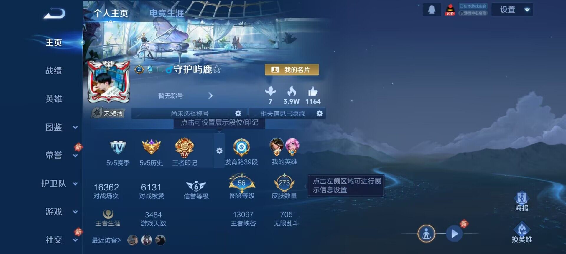 WZDN3478285王者荣耀账号详情图2