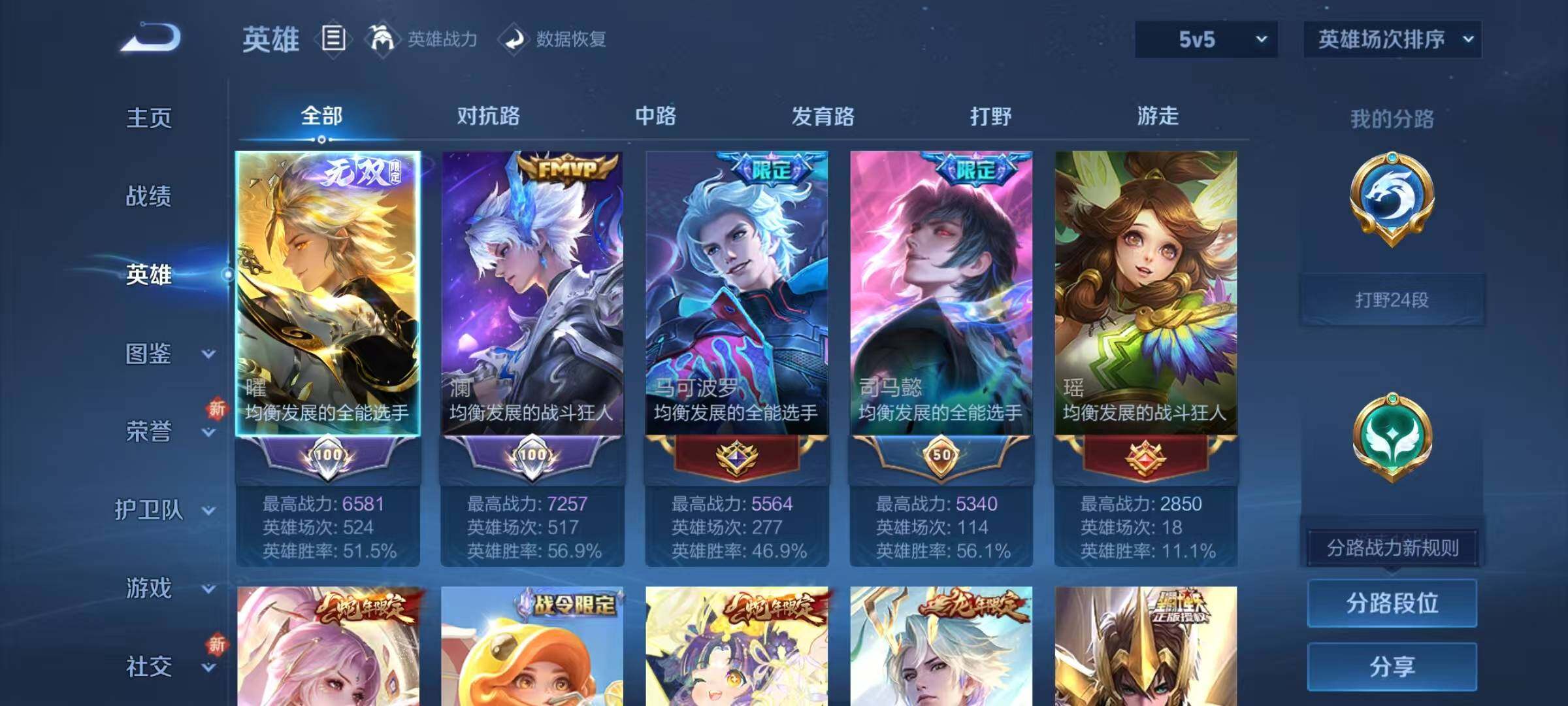 WZQM46868王者荣耀账号详情图6