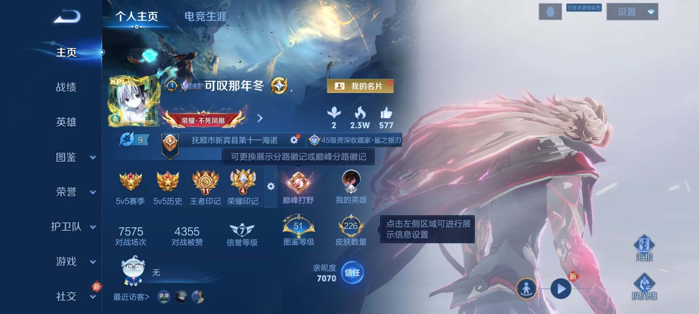 WZLX466454王者荣耀账号详情图2