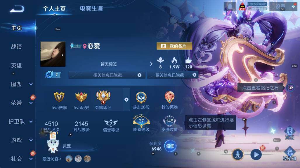 WZCMW3478489王者荣耀账号详情图5