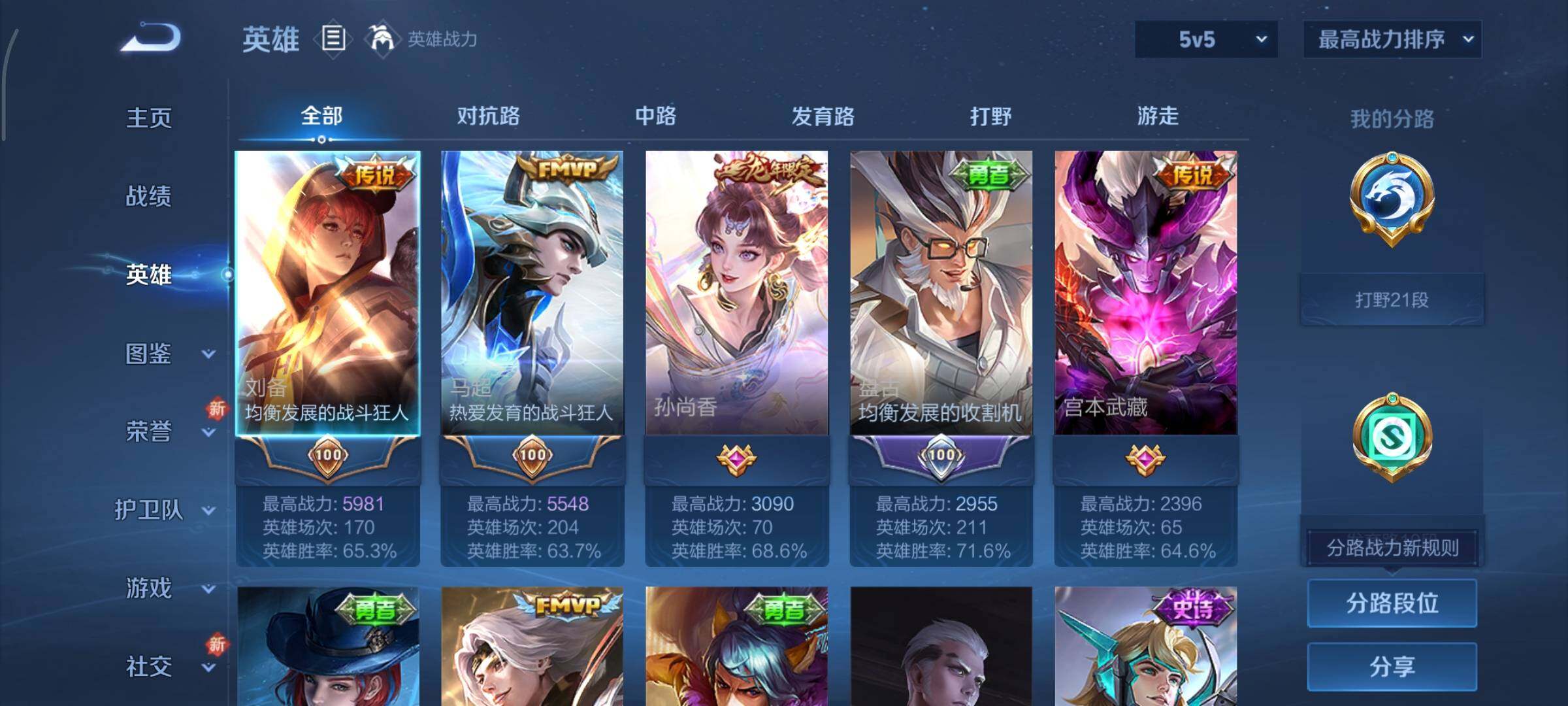 WZCMY3482270王者荣耀账号详情图3