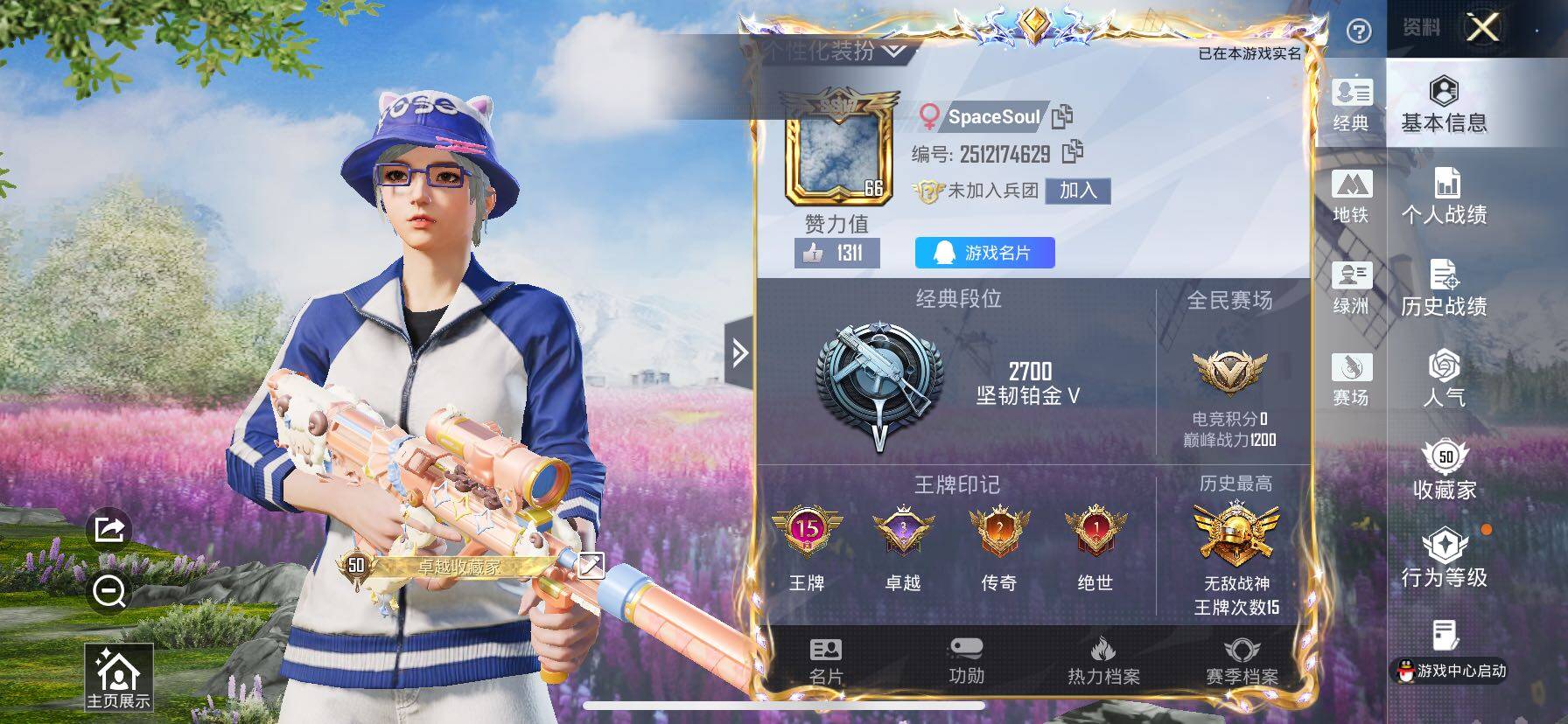 HPCMW414666和平精英账号详情图2