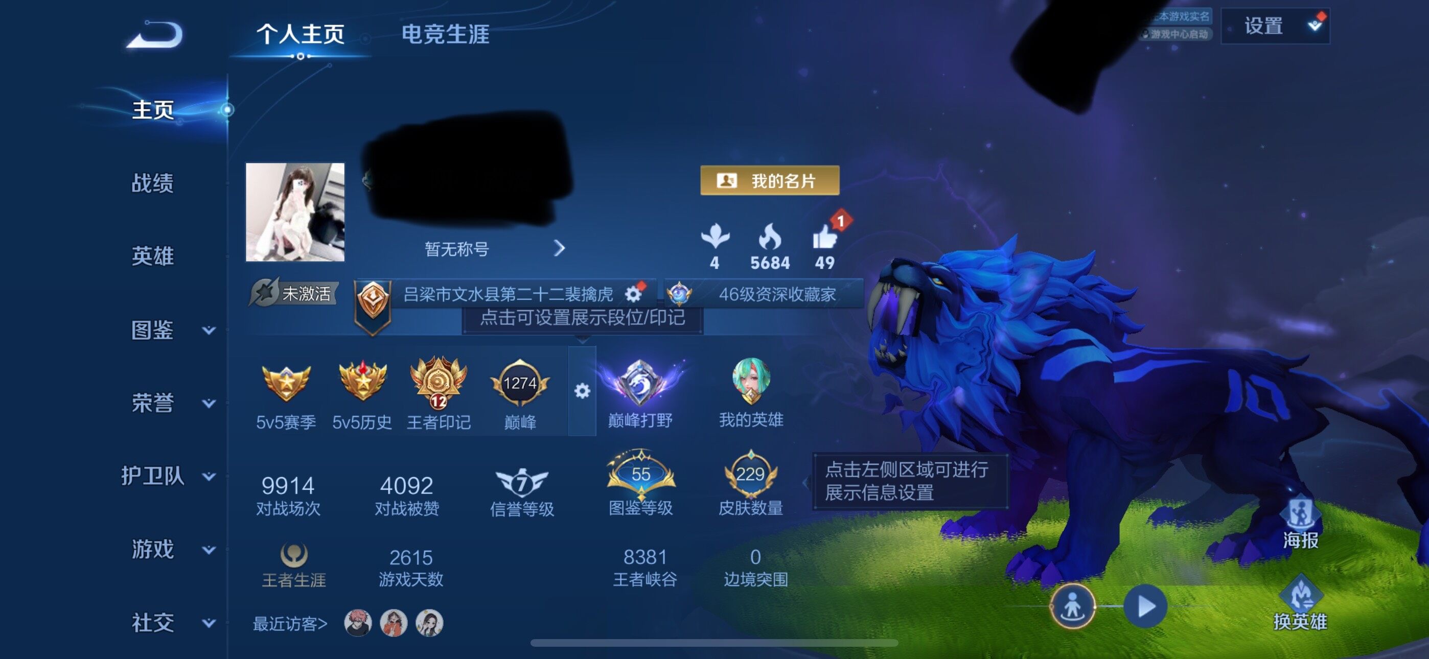 WZQM3484185王者荣耀账号详情图8 WZQM3484185王者荣耀账号详情图8