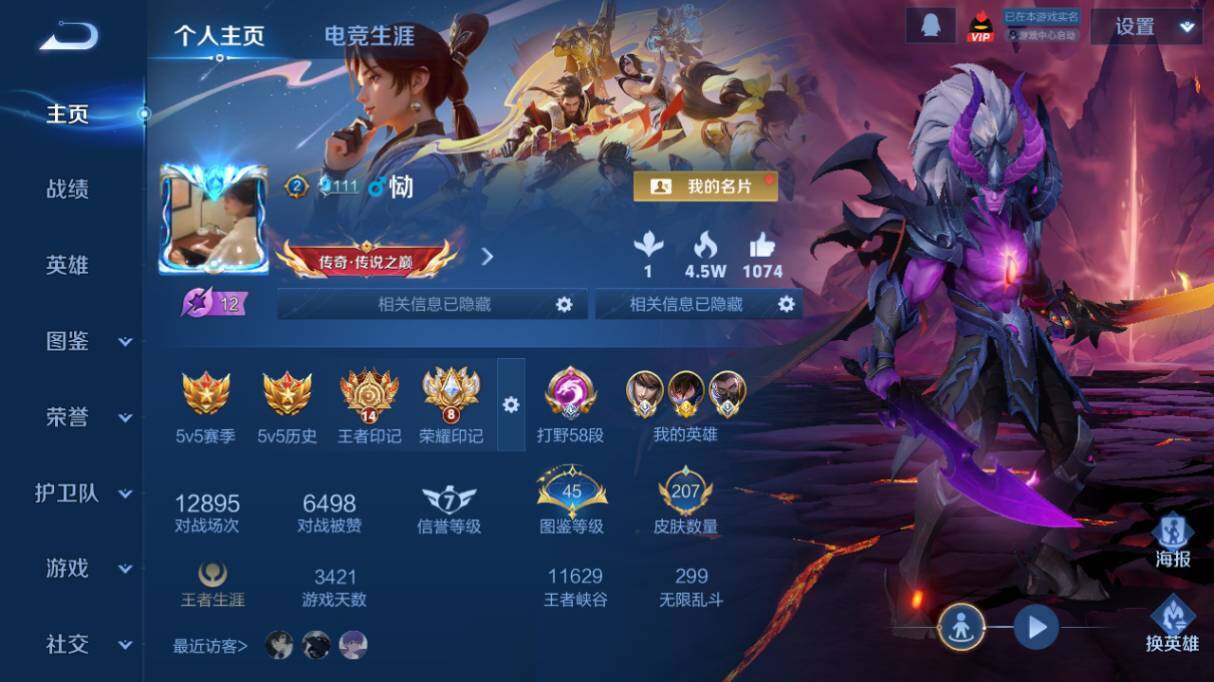 WZ033479982王者荣耀账号详情图10