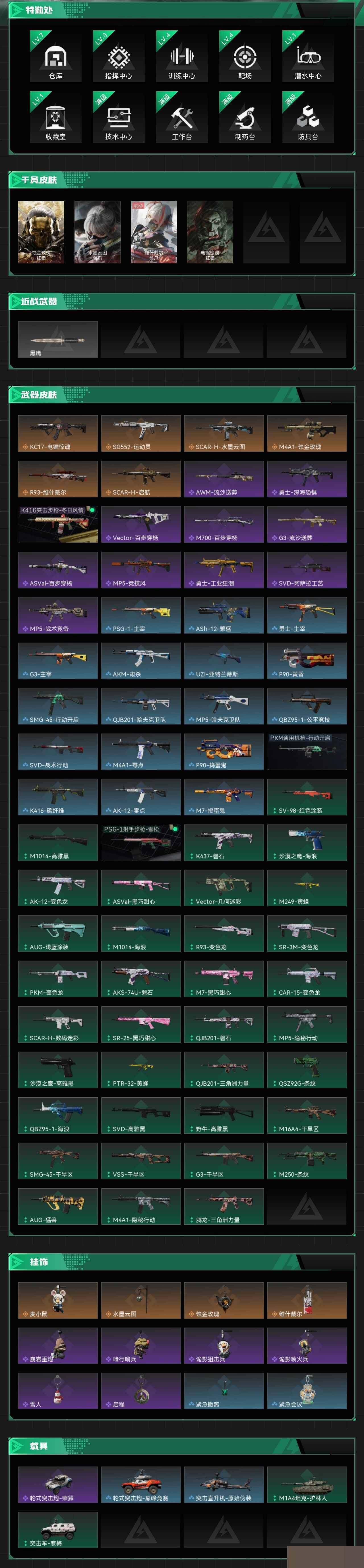 SJZCMW3103112三角洲行动账号详情图4 SJZCMW3103112三角洲行动账号详情图4