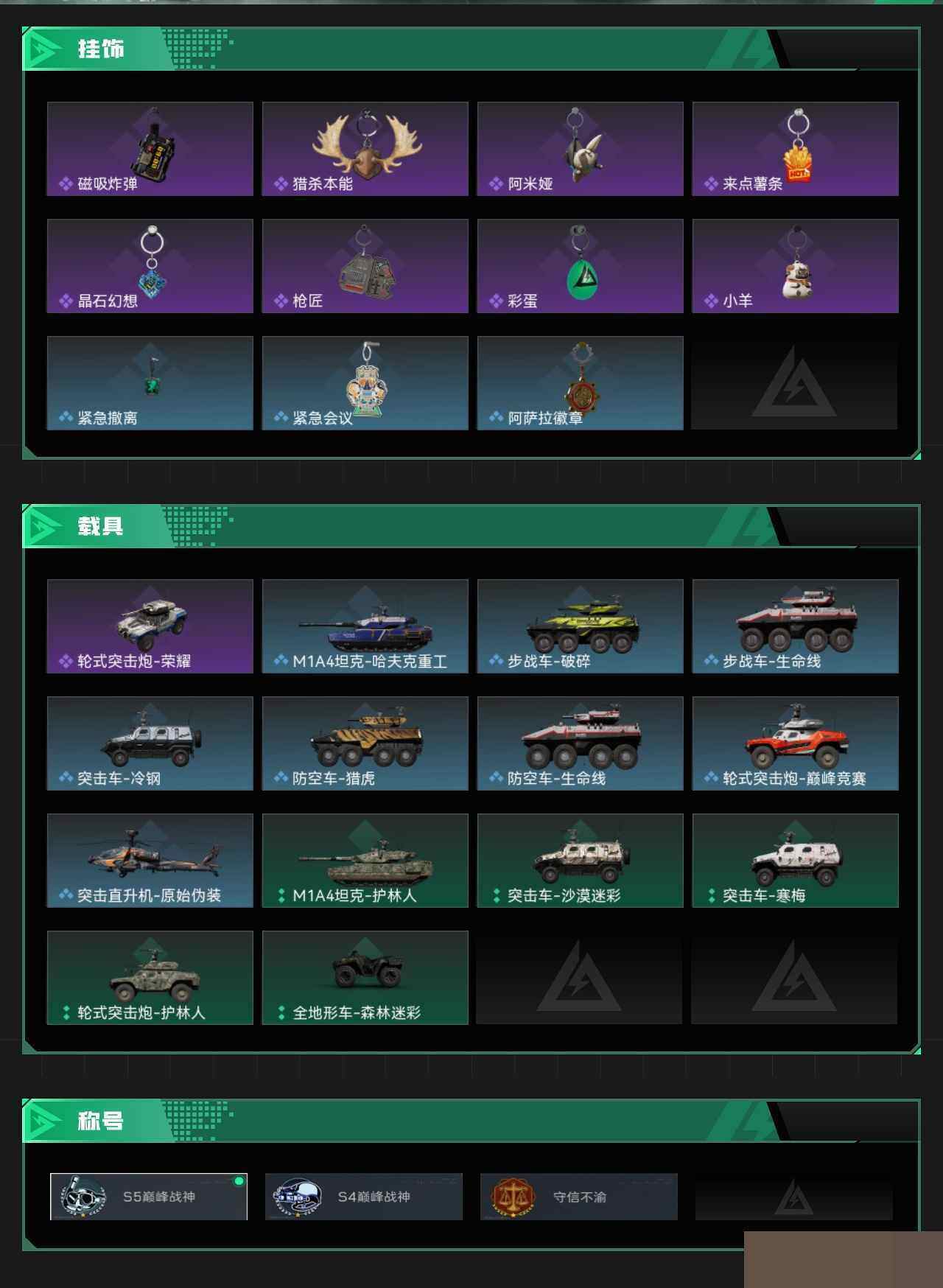 SJZCMW3103126三角洲行动账号详情图5