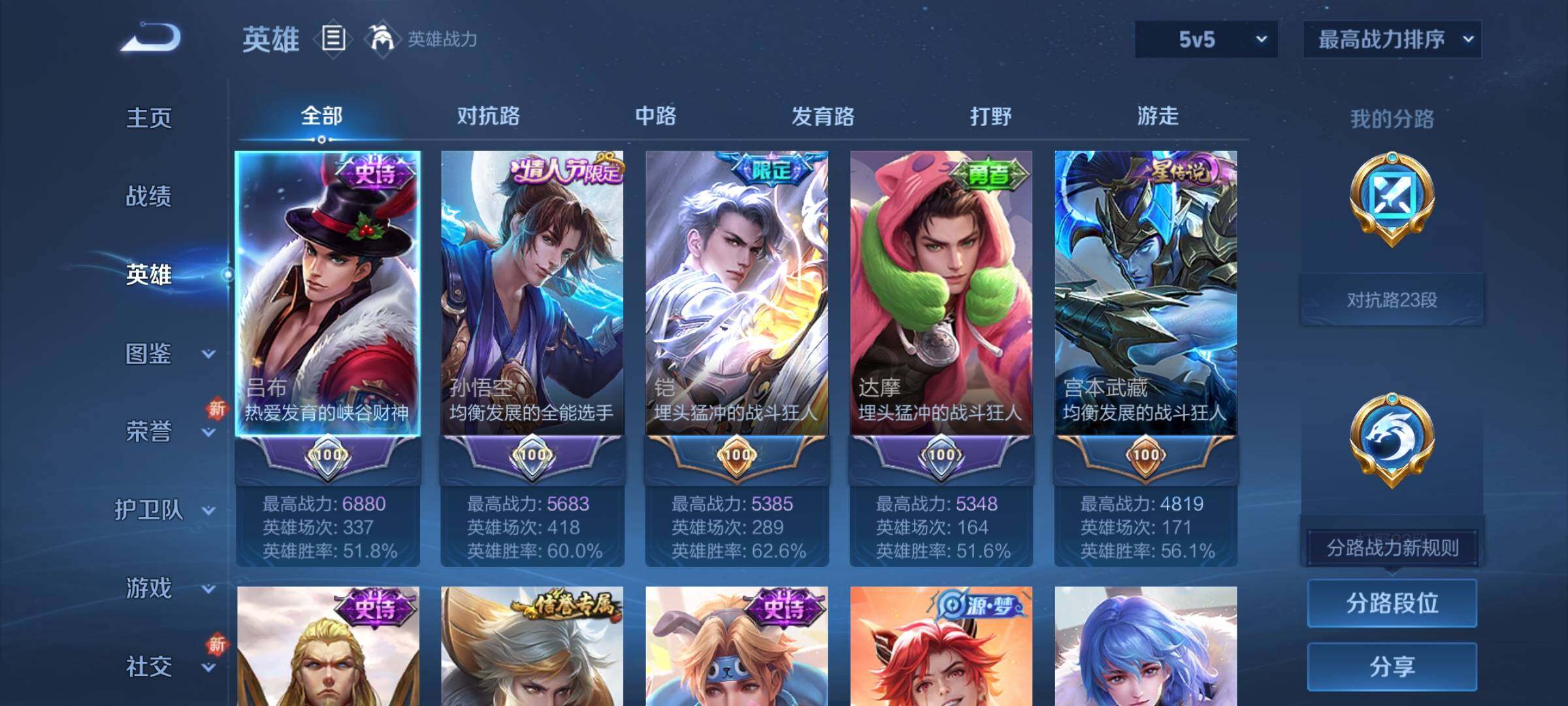 WZCMY3482806王者荣耀账号详情图3