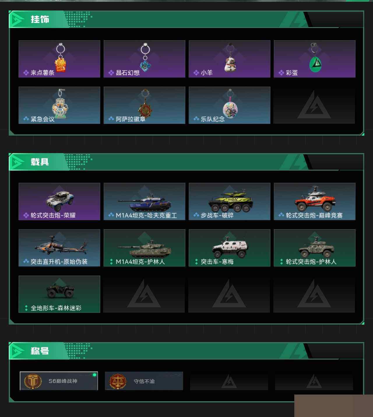 SJZCMW3103140三角洲行动账号详情图5 SJZCMW3103140三角洲行动账号详情图5