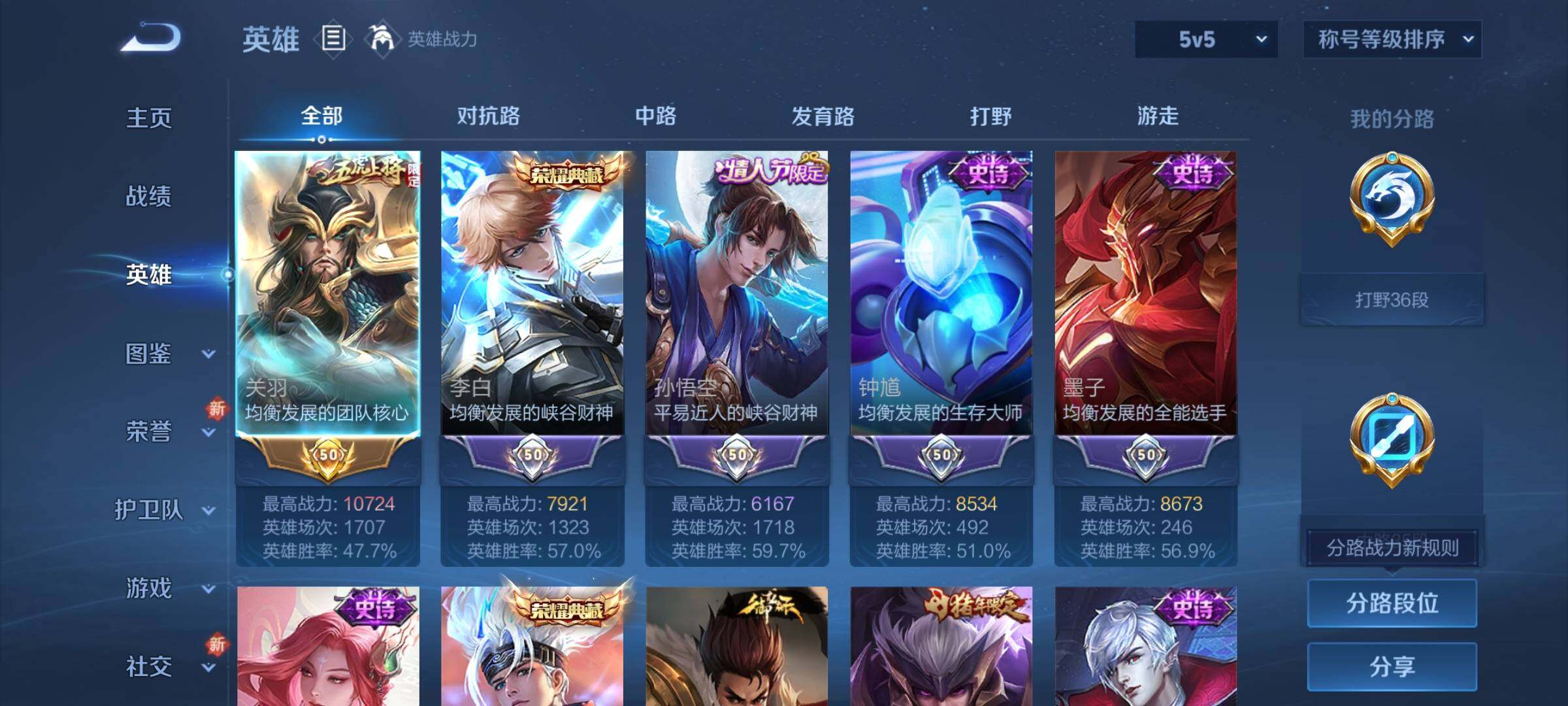 WZCMY3482814王者荣耀账号详情图3