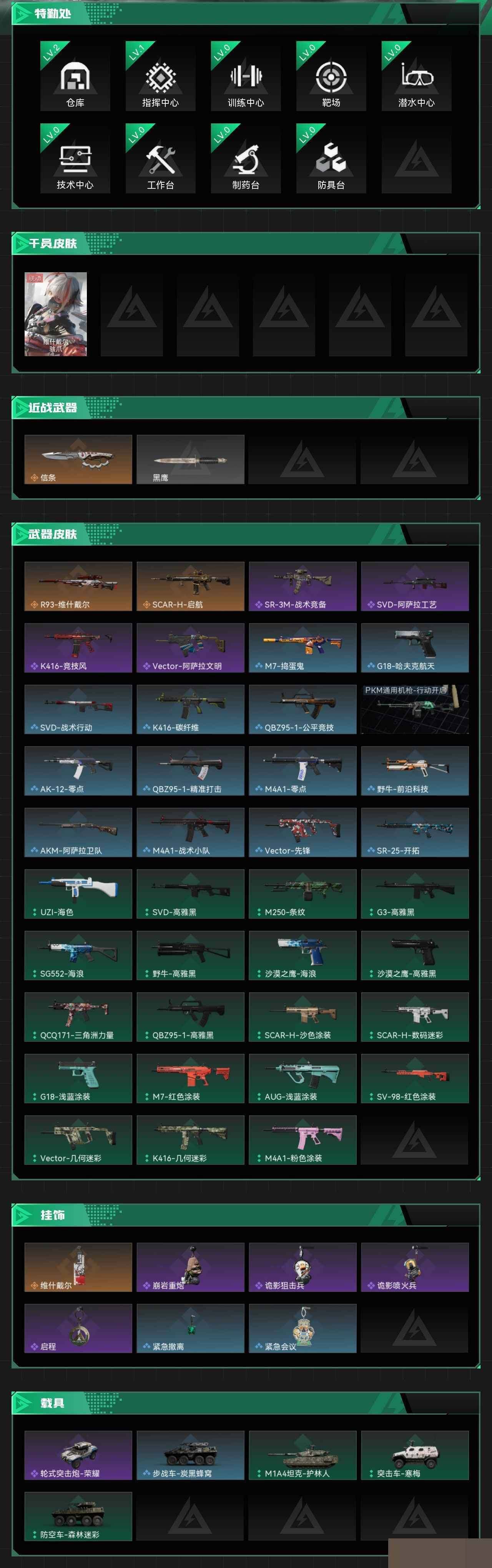 SJZCMW3103160三角洲行动账号详情图3