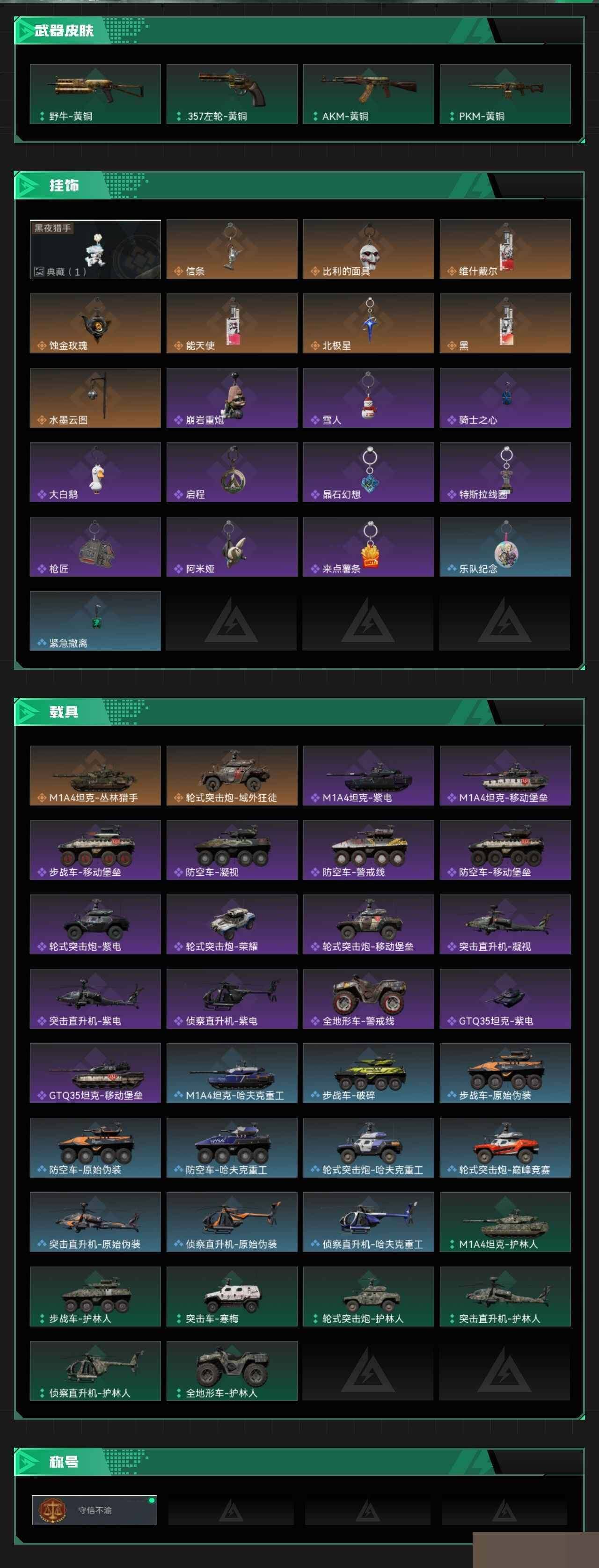 SJZCMW3103175三角洲行动账号详情图6