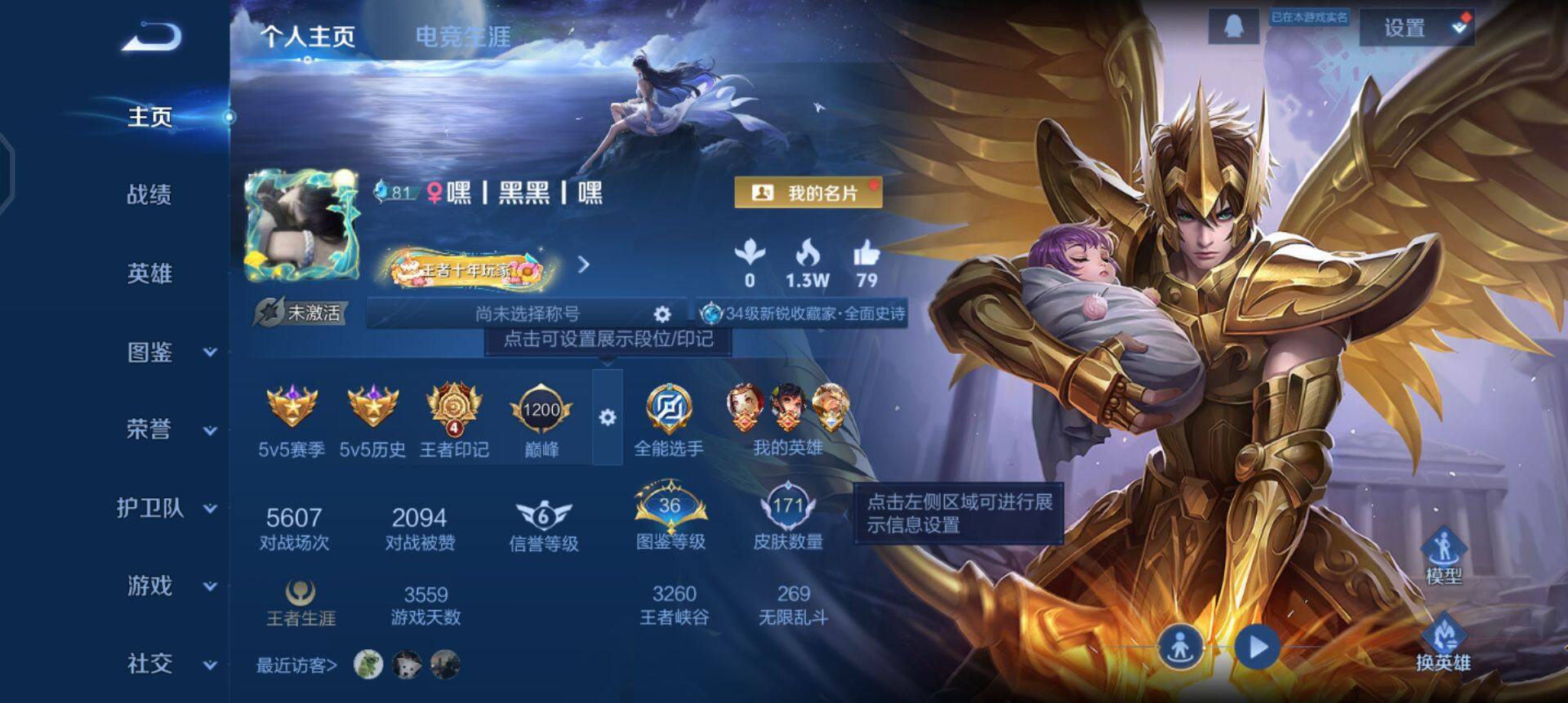 WZQM41776王者荣耀账号详情图3