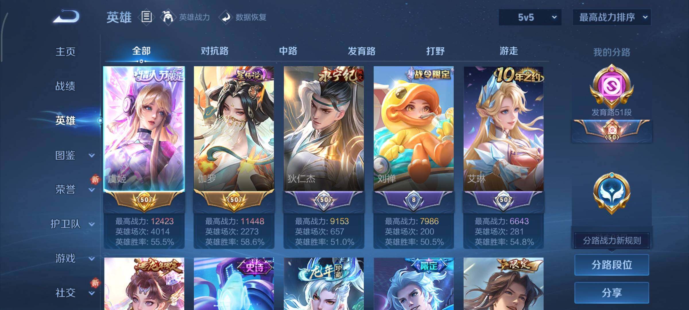 WZCMY3482724王者荣耀账号详情图3