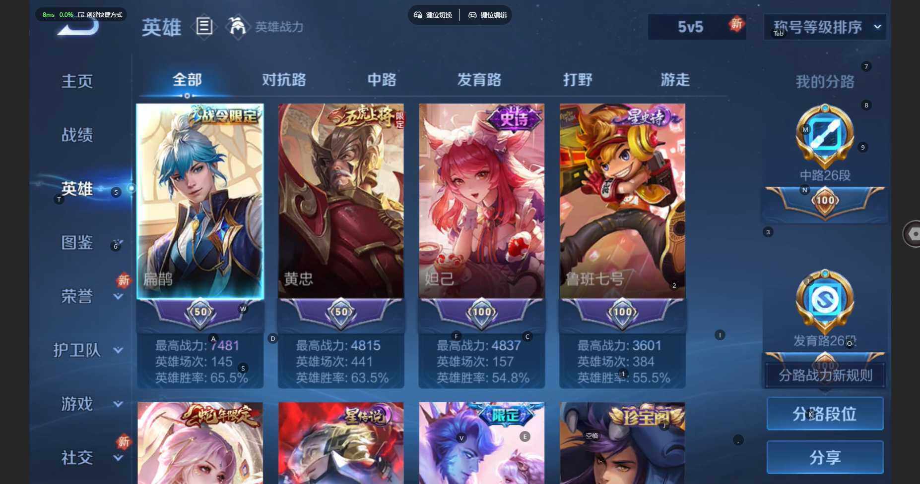 WZBSY460221王者荣耀账号详情图5