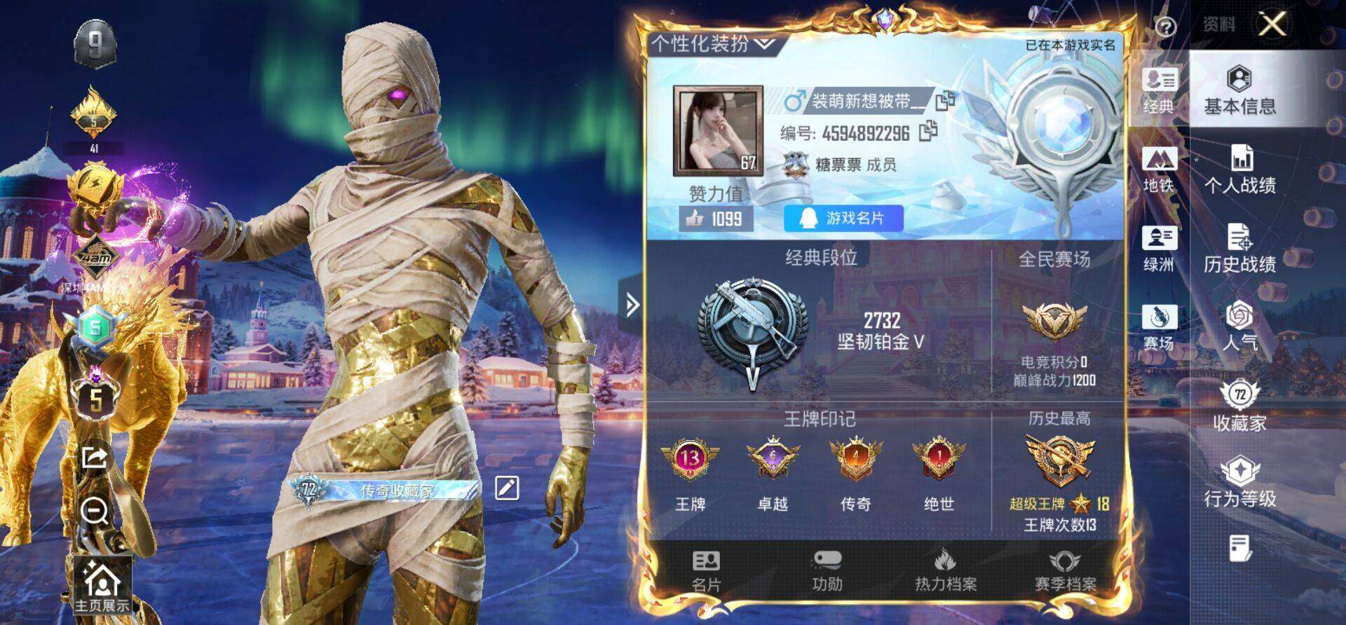 HPKG461602和平精英账号详情图16