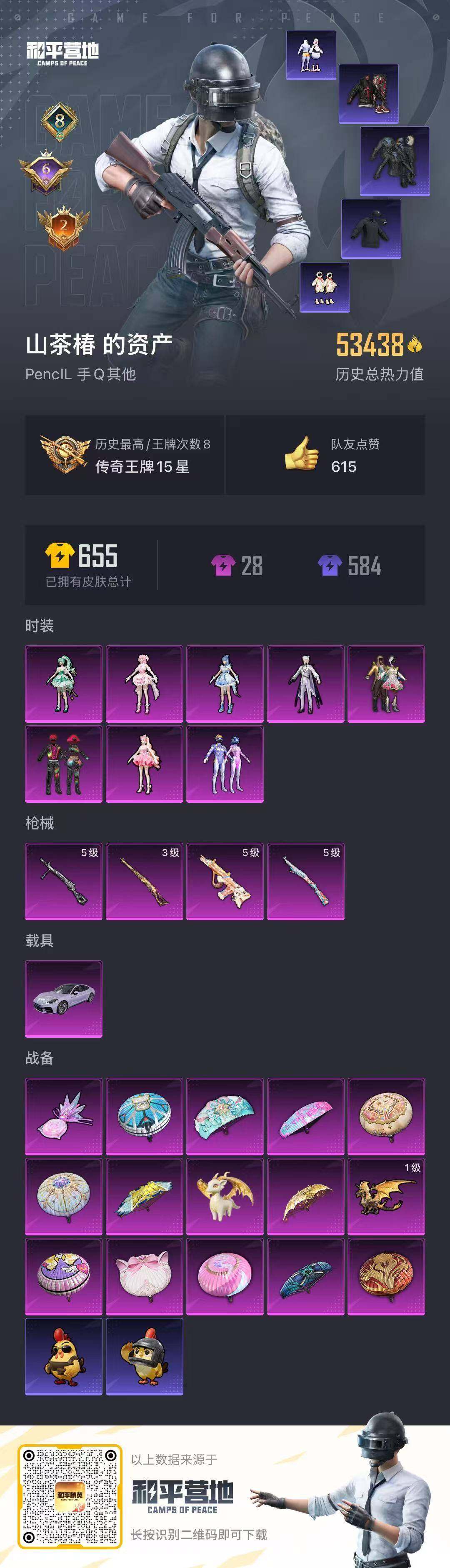 HPCMW3454035和平精英账号详情图22 HPCMW3454035和平精英账号详情图22