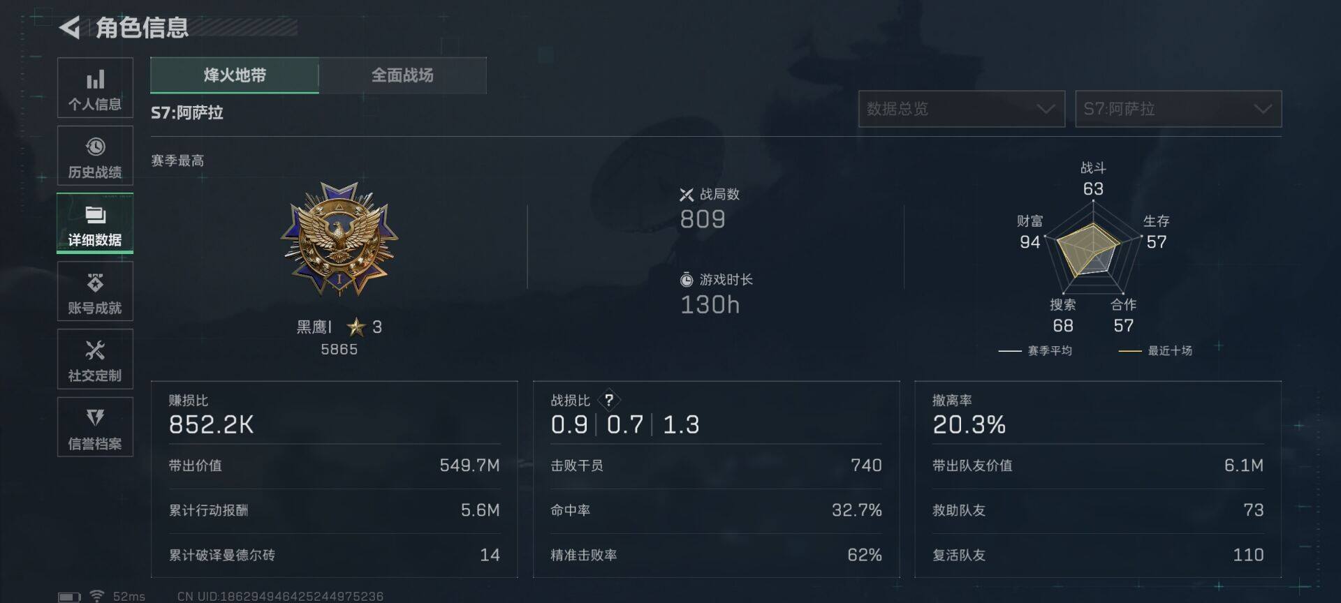 SJZQM3103323三角洲行动账号详情图24 SJZQM3103323三角洲行动账号详情图24