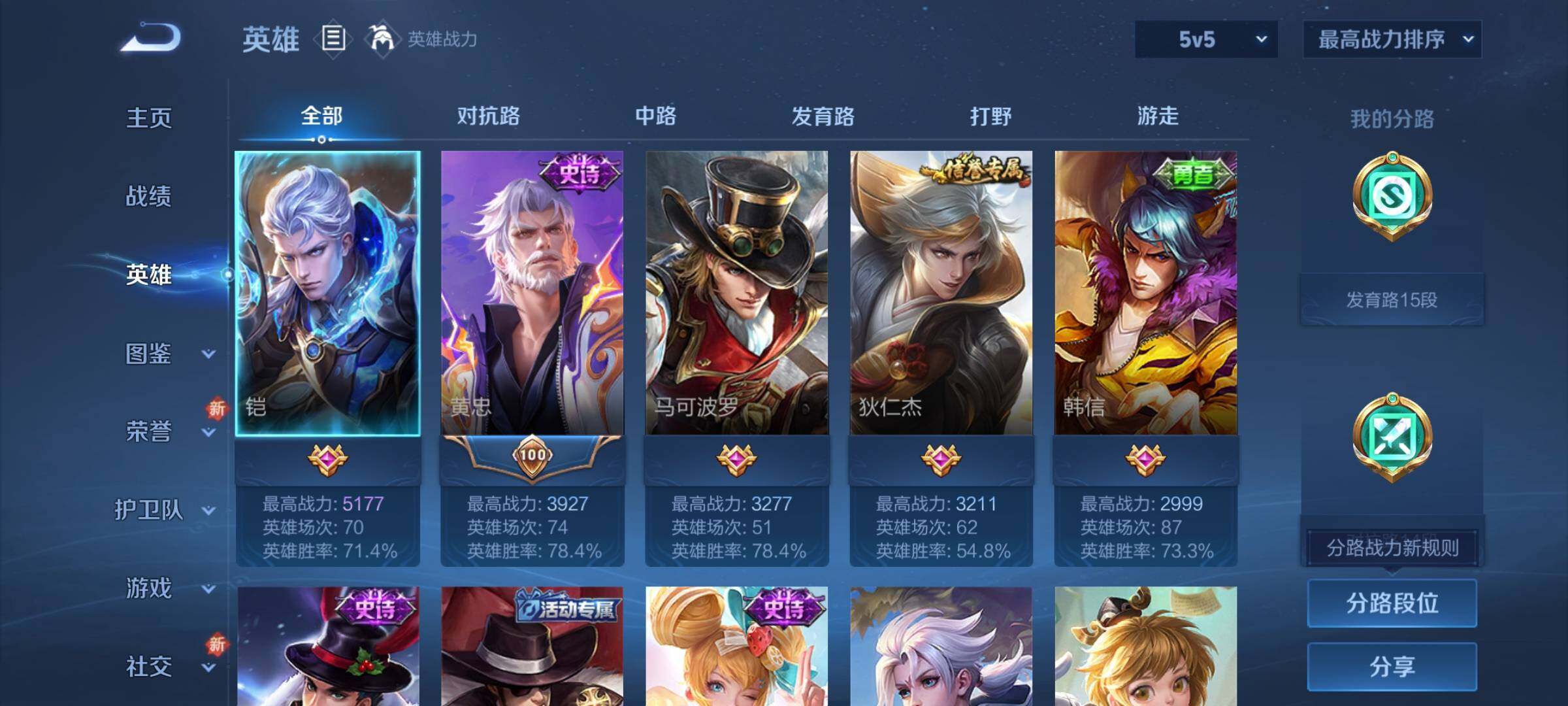 WZCMY3482753王者荣耀账号详情图3