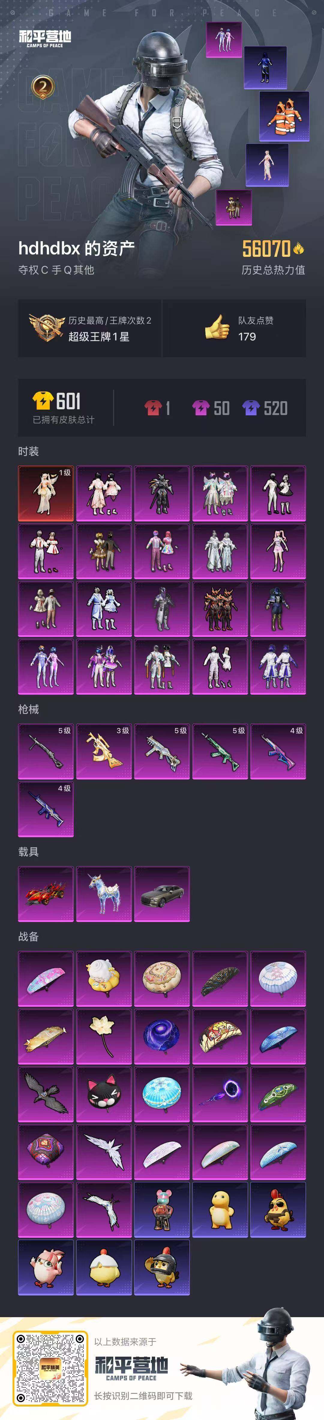 HPCMW3454249和平精英账号详情图24 HPCMW3454249和平精英账号详情图24