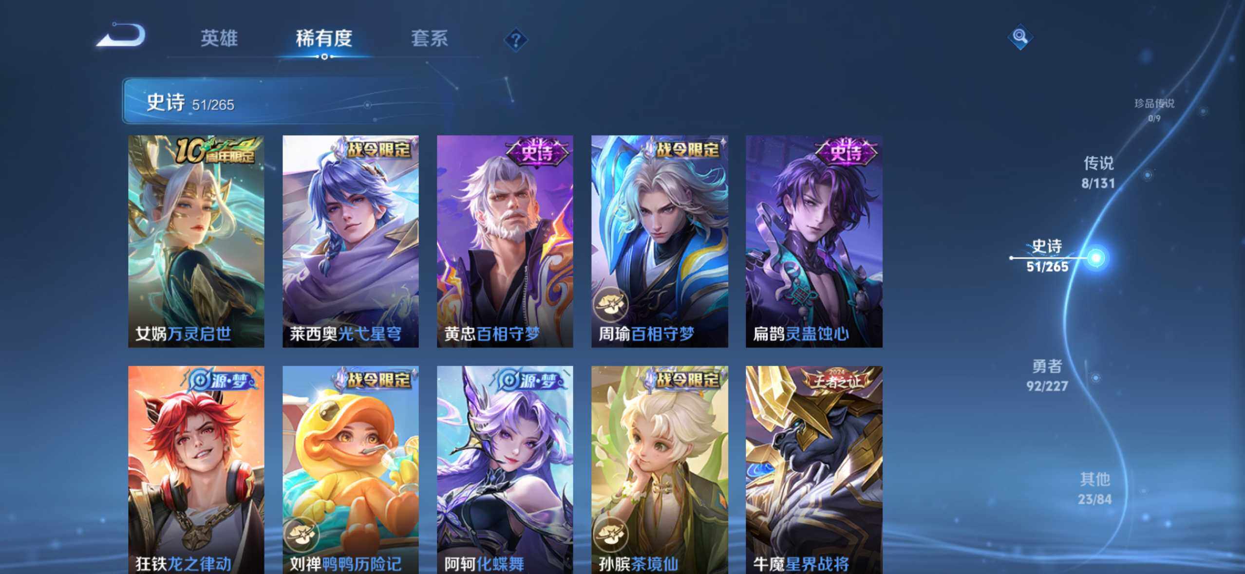 WZDN3480244王者荣耀账号详情图6