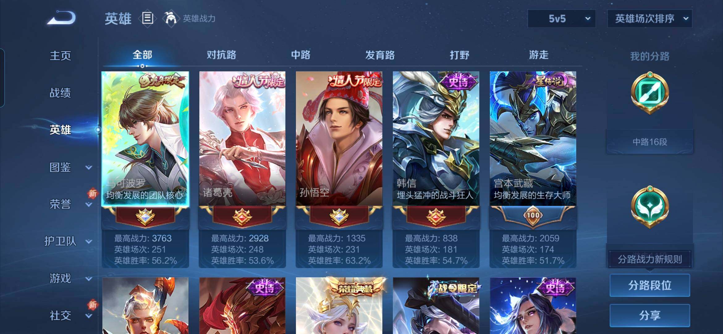 WZQM3480269王者荣耀账号详情图7