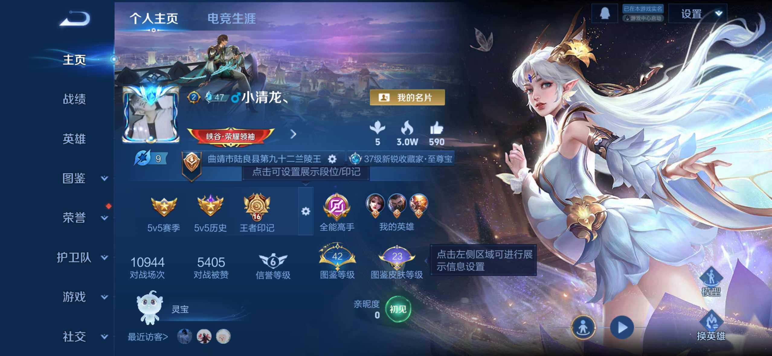 WZQM3480426王者荣耀账号详情图3